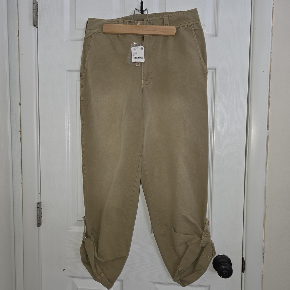 Free People Tan Trousers